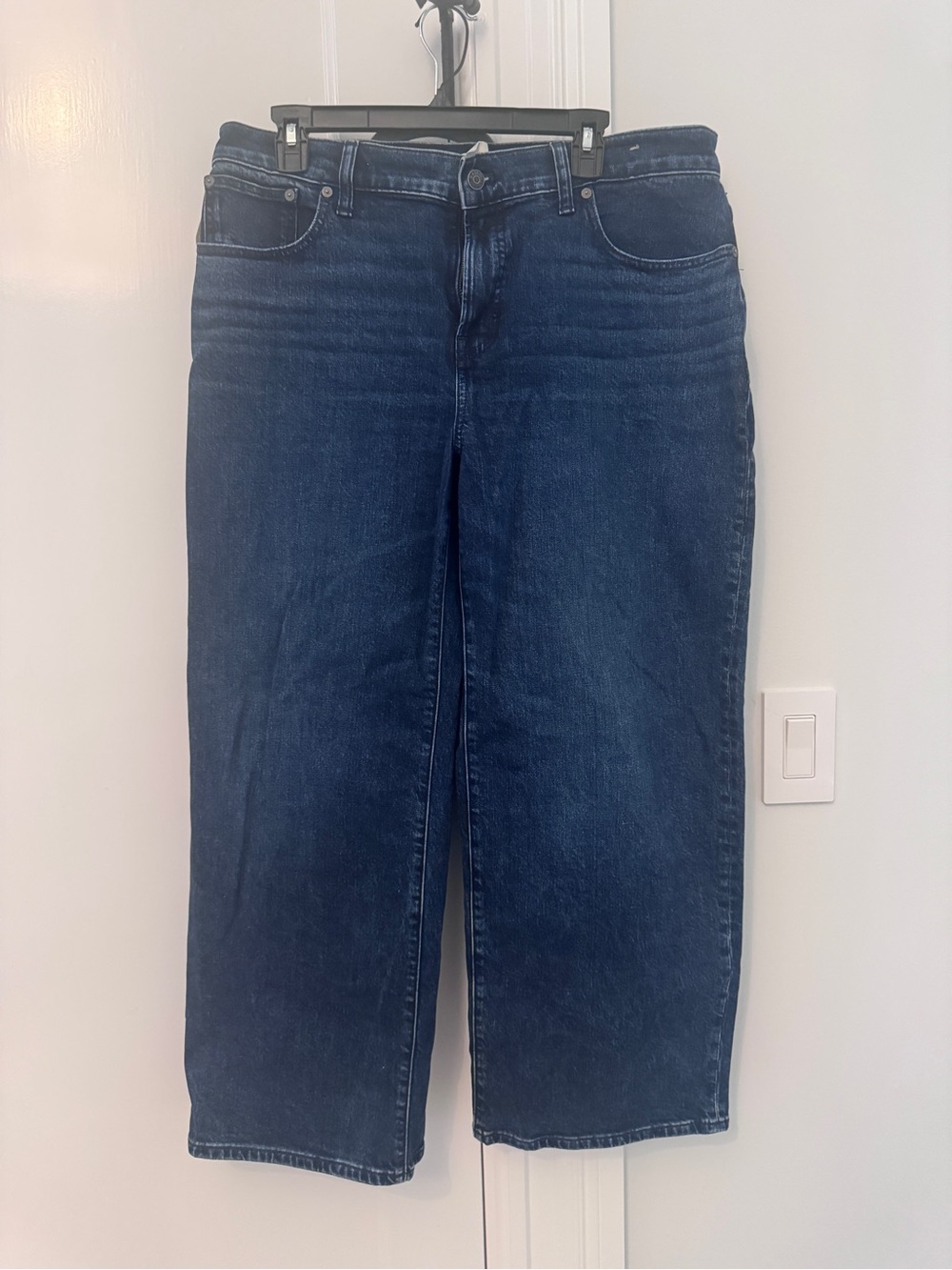 Madewell perfect vintage wide leg jeans (petite)